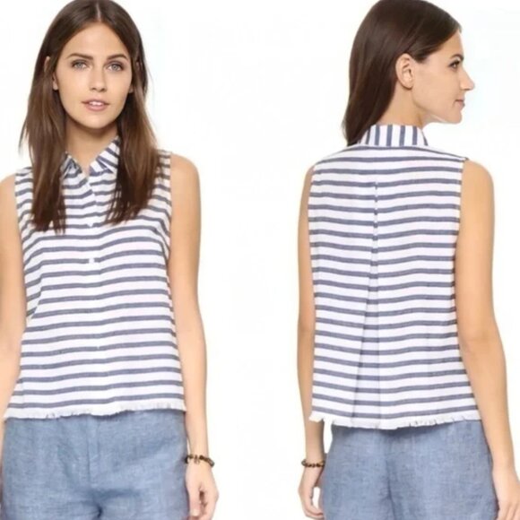 Madewell "Moment" Sleeveless Button Down - Picture 9 of 9